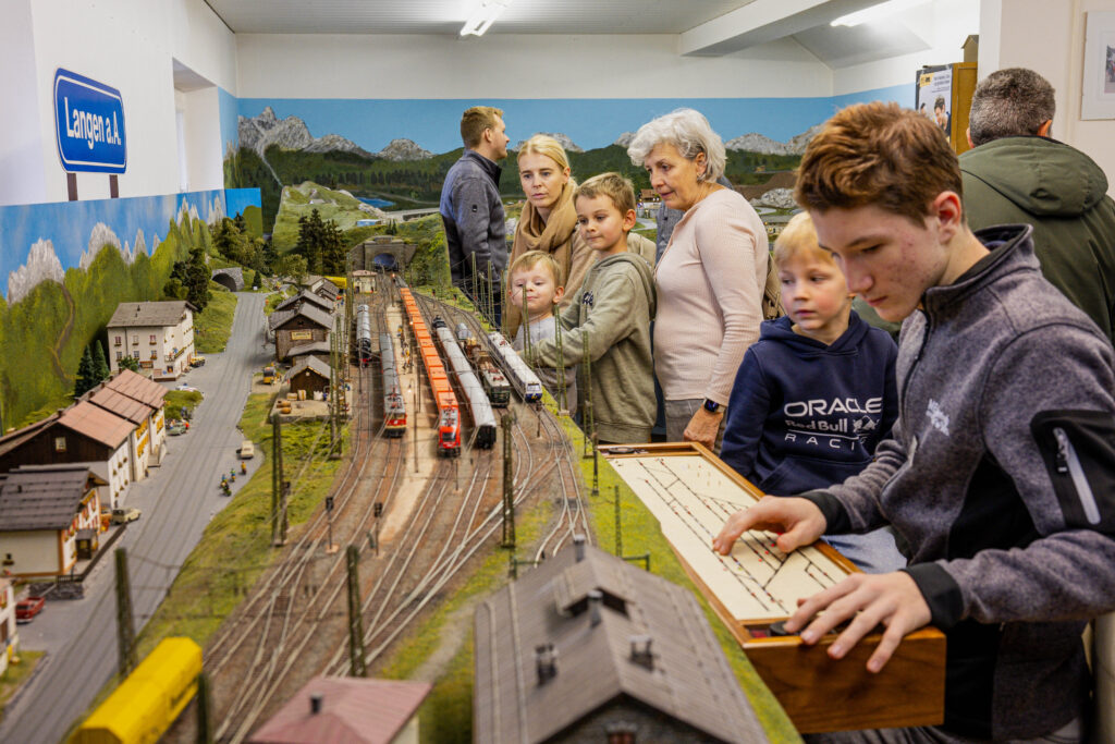 Modellbahn Weihnachtsausstellung Weihnachtsfahrbetrieb 2025